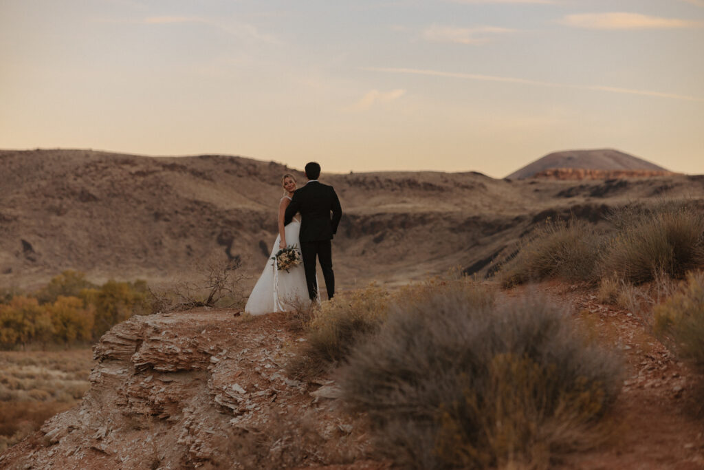 Zion Utah elopement | Sunrise vs Sunset Elopements