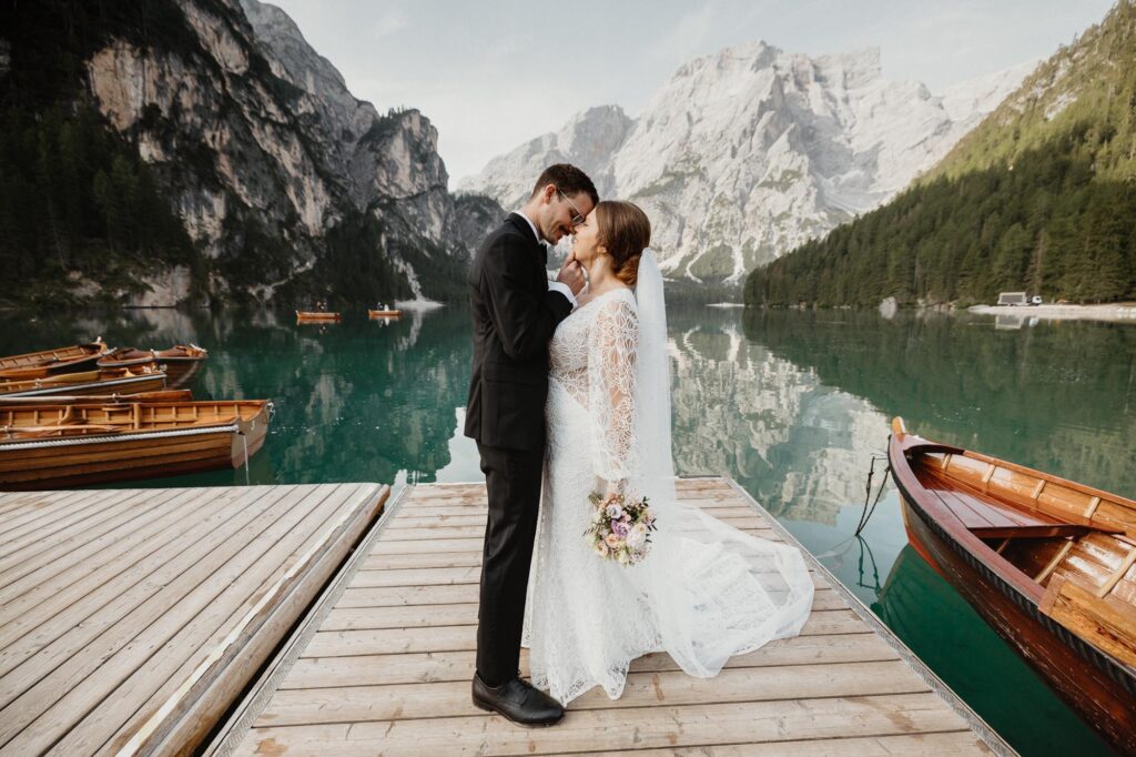 Elopement in the Dolomites.