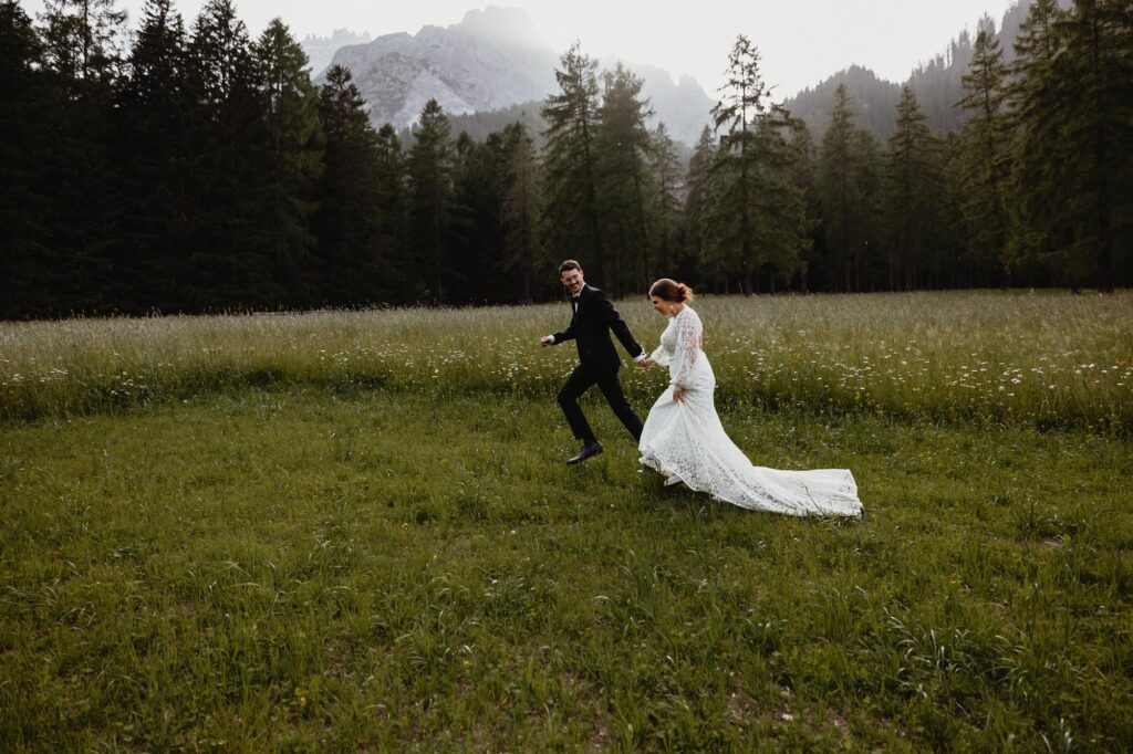 Elopement in the Dolomites Tre Cime